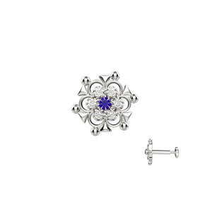 92.5 Sterling Silver Nose Pin