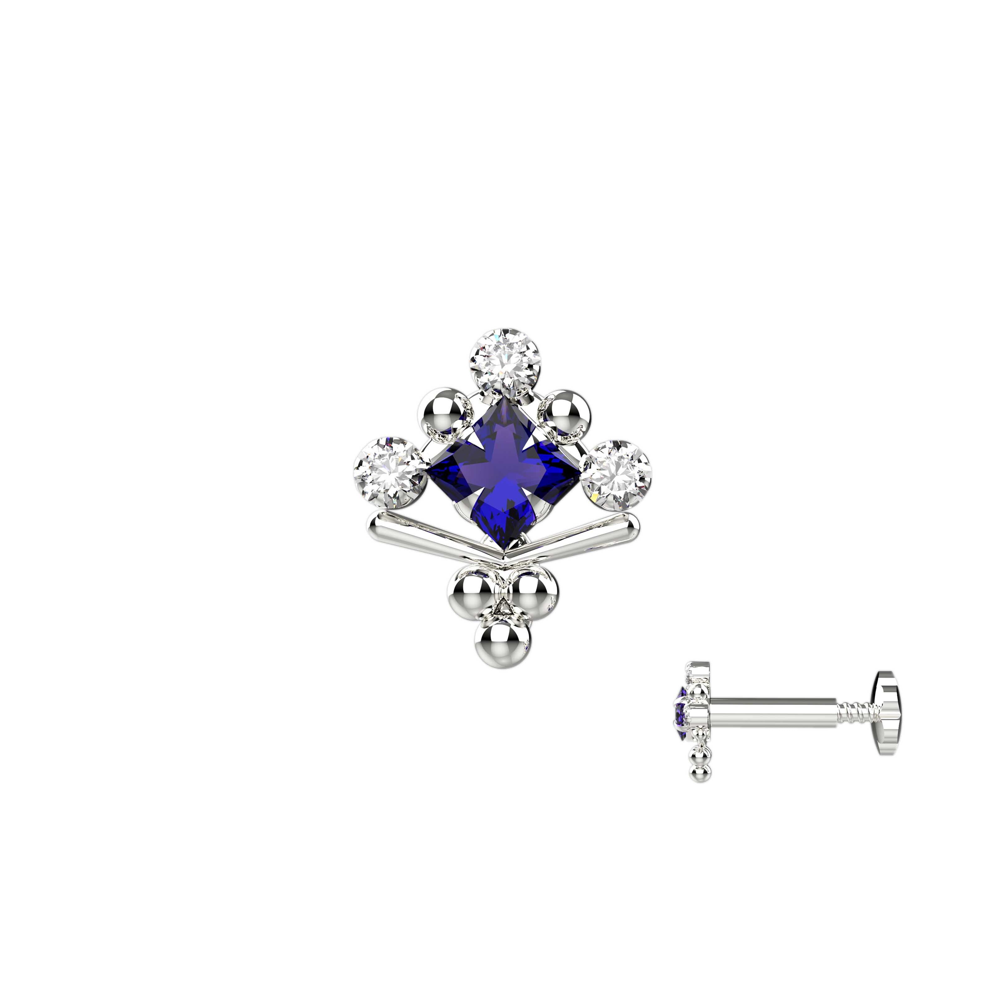 chandi ki naak ki bali