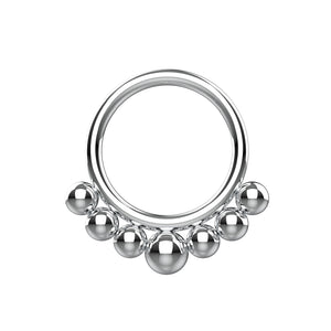 indian septum ring new design - nose piercing septum ring india