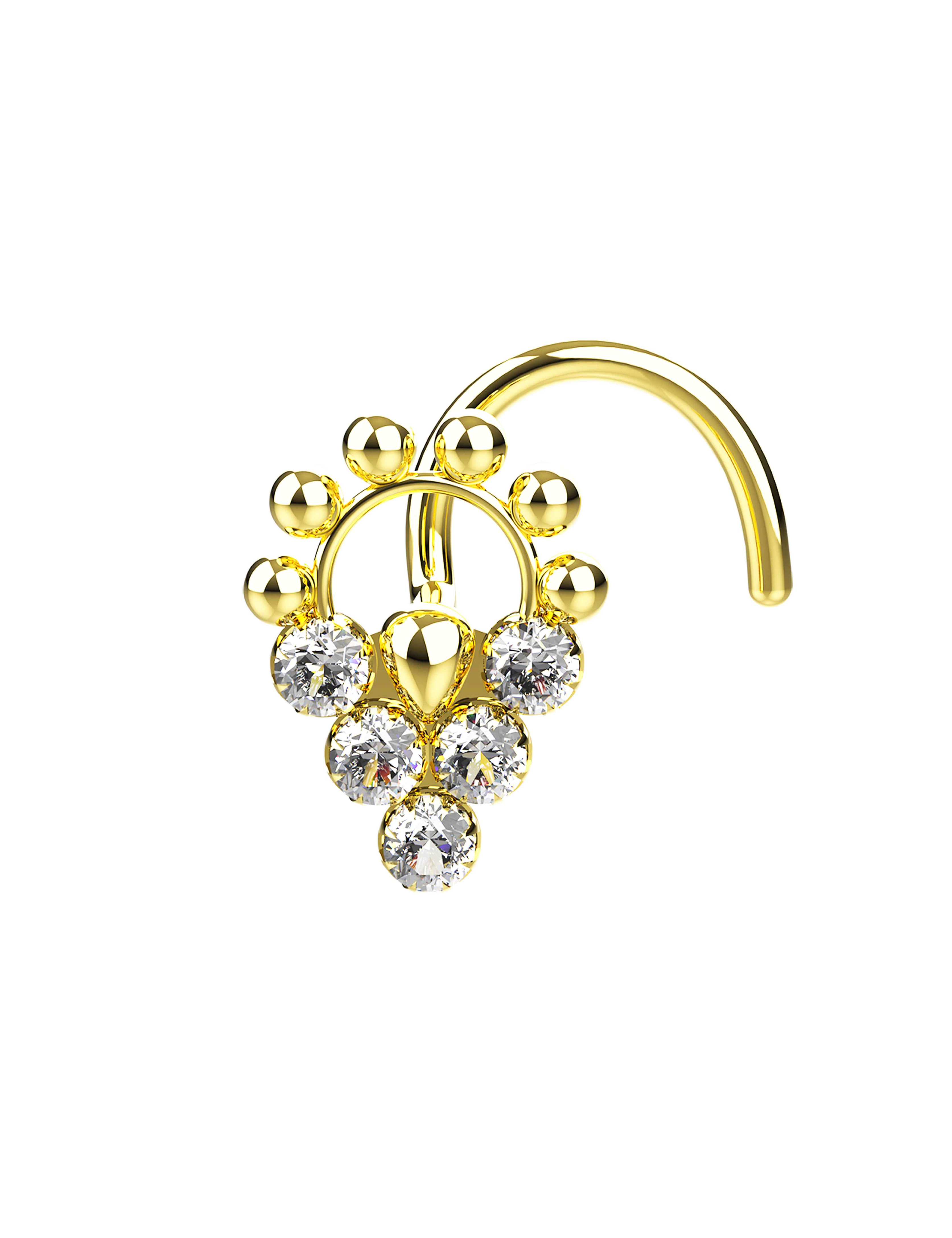 Unique Nose Pins Jewellery