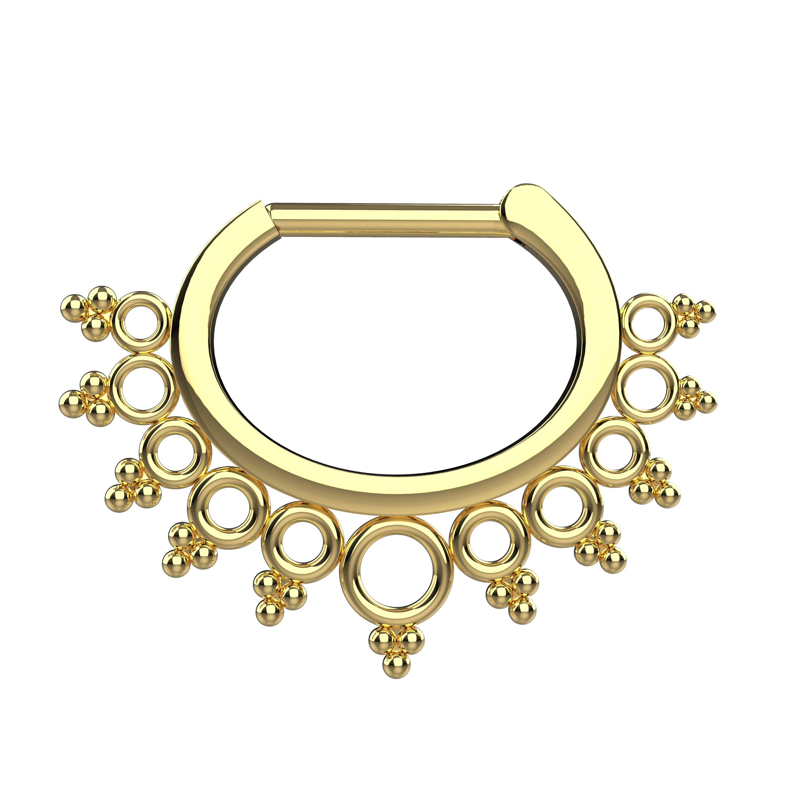 gold septum ring india - septum ring gold