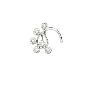 Sterling Silver Design Nose Rings