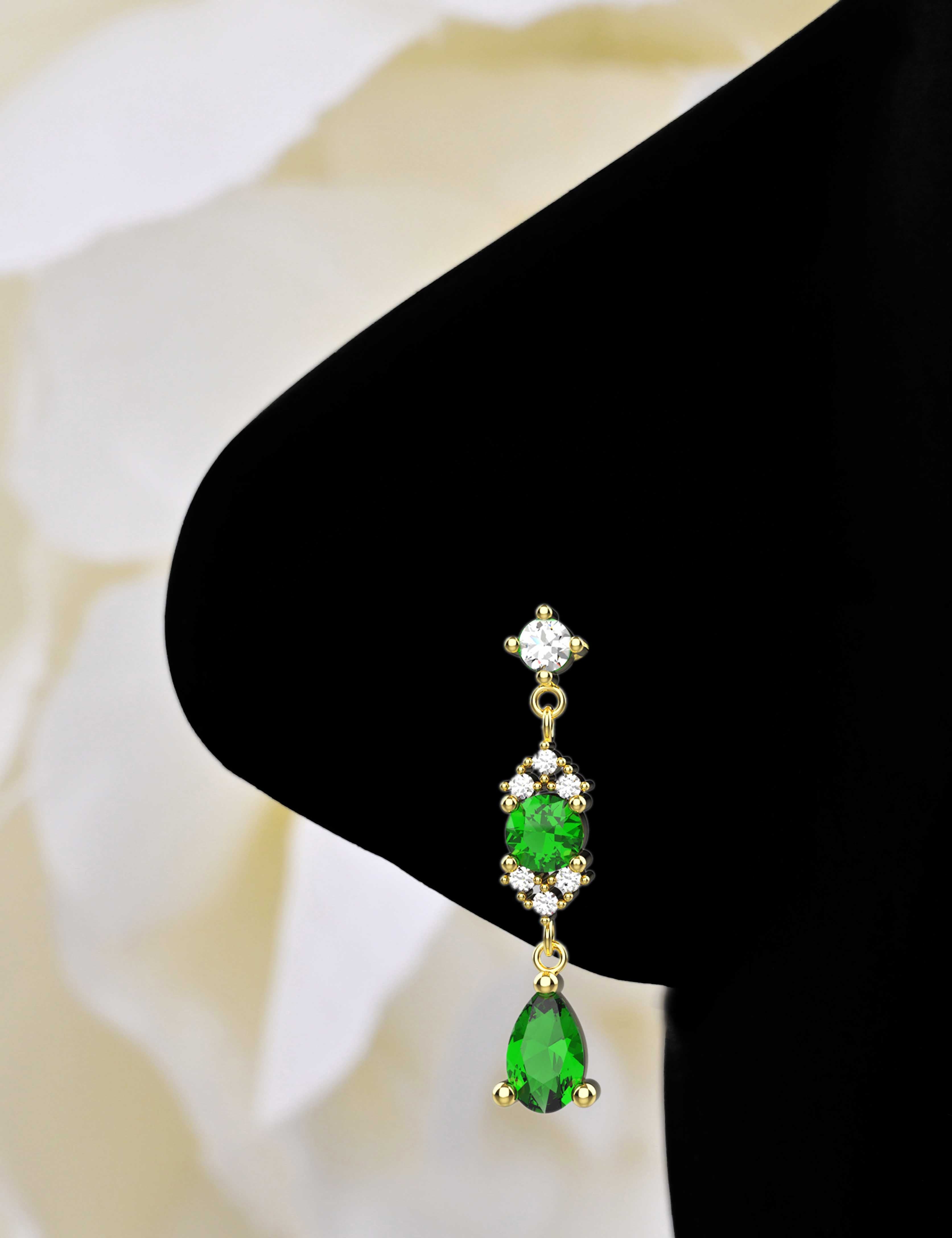 Luxury Nose Pins Design