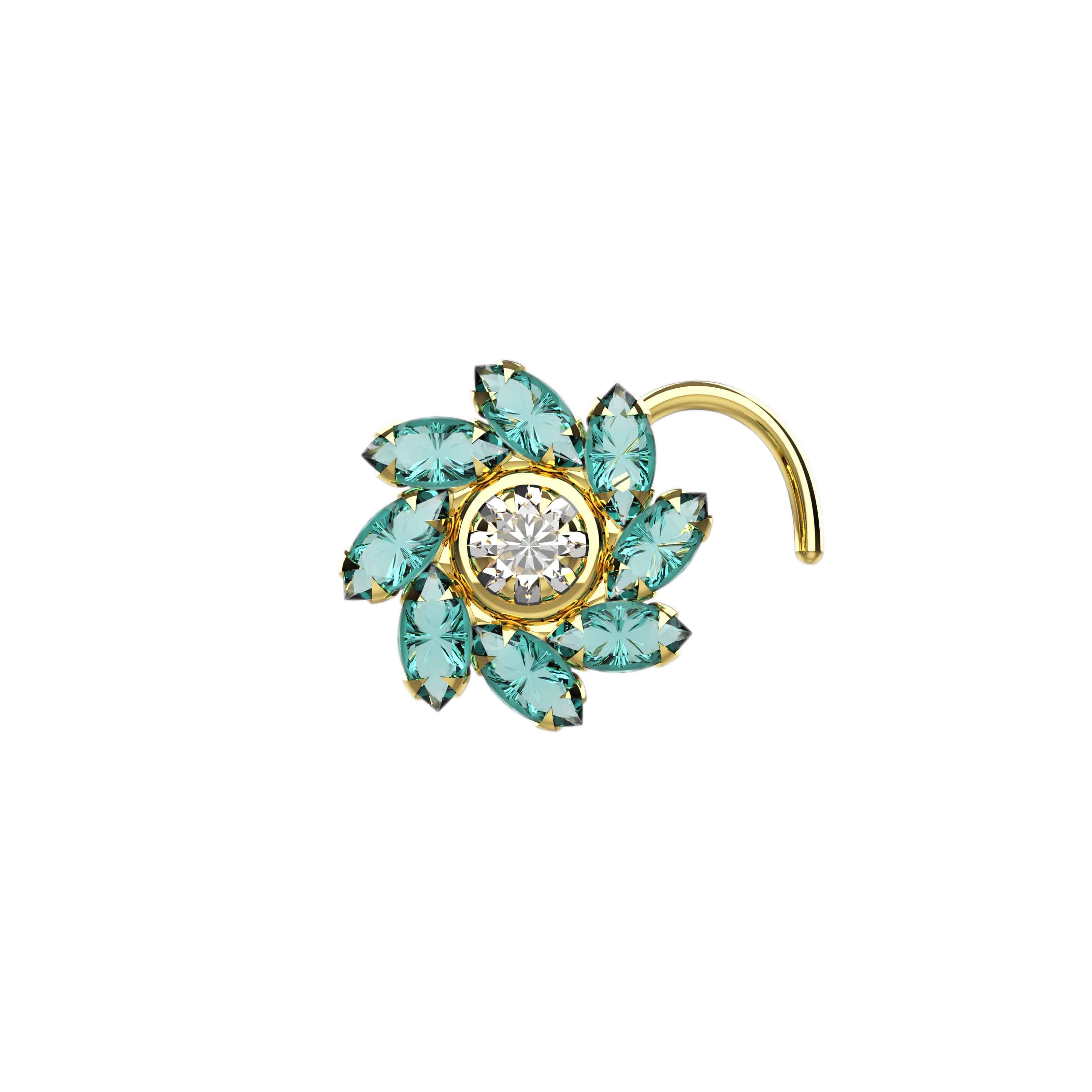Flower Nose Ring for Women | Dainty Jewelry Designs