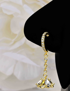 Hanging Chain Nose Rings