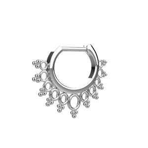 gold septum jewellery - indian septum ring for women