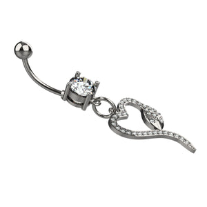 Belly button piercing jewellery for women - Fashion body jewellery belly ring India
