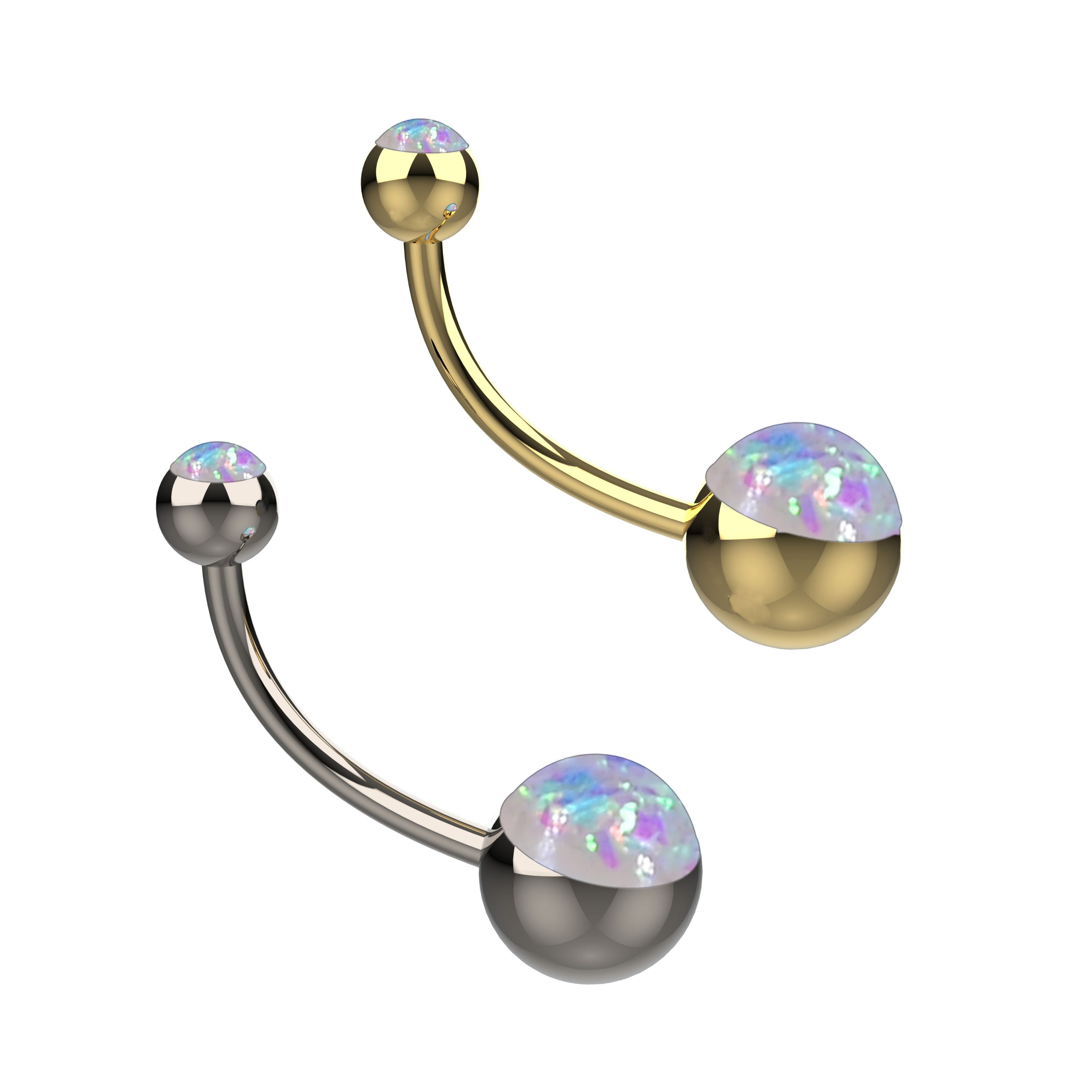 Gold Navel Pierced Body Jewelry | Unique Belly Ring Designs