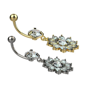 belly button ring for women – stylish navel jewellery 14g belly piercing india