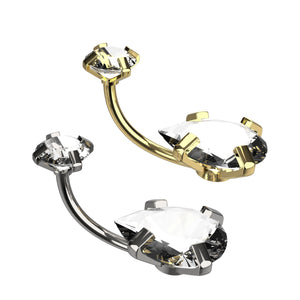 Traditional belly ring jewellery online in India - Belly piercing jewellery for women India