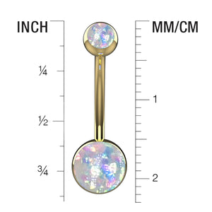 Belly Button Ring Piercing - Size Guide