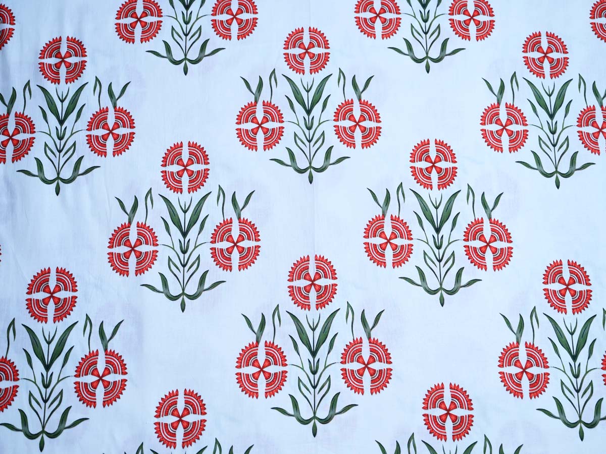 Jaipur Hand Block Print Fabric