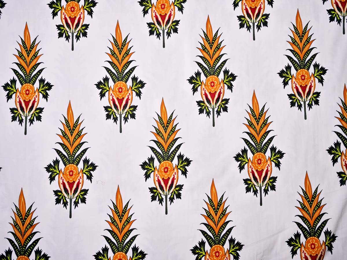 Cotton fabric for frocks and gowns