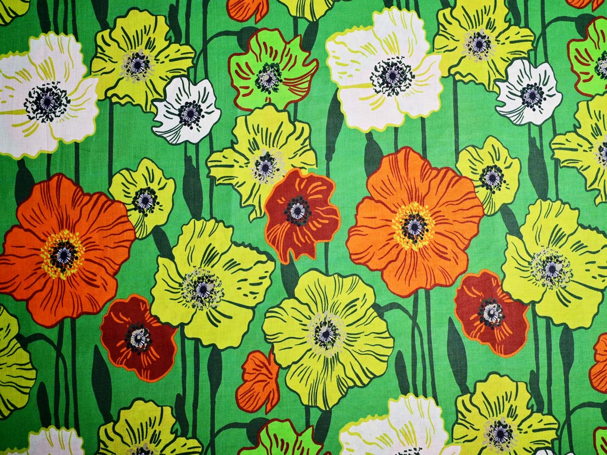 Green Fabric colour