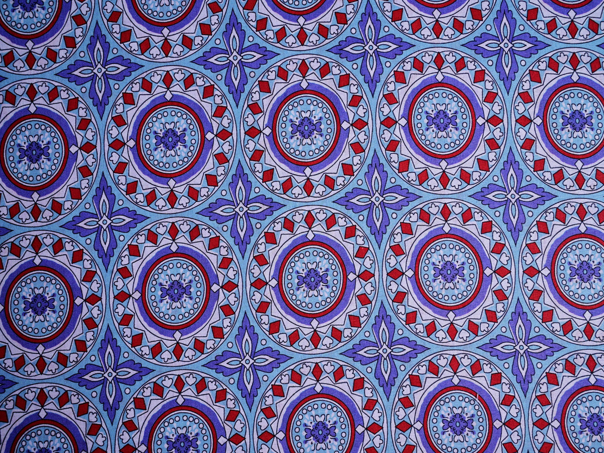 Printed fabric for making clothes