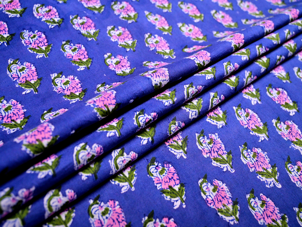 Cotton fabric with ethnic prints