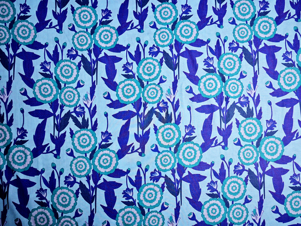 Digital printed cotton fabric