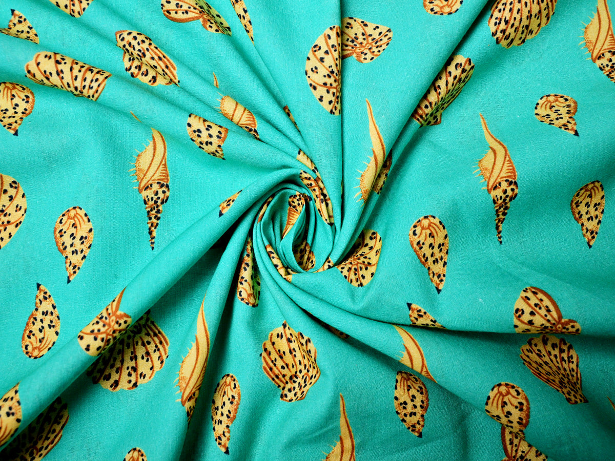 Seashell Cotton Fabric