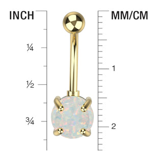Belly Button Ring Piercing - Size Guide