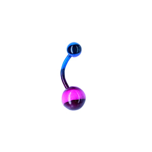 multicolor navel ring india - belly piercing jewellery india