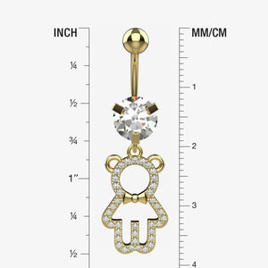 Belly Button Ring Piercing - Size Guide