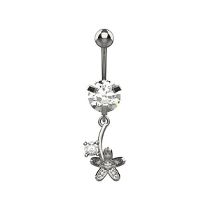 BTS Belly Ring - Gold Plated Belly Piercing Jewelry for Women - IndoLibas