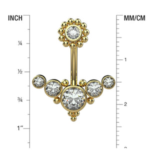 Belly Button Ring Piercing - Size Guide