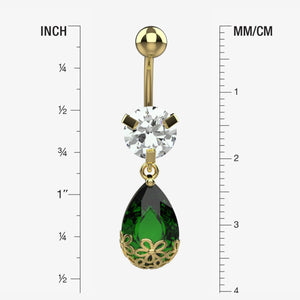 Belly Button Ring Piercing - Size Guide