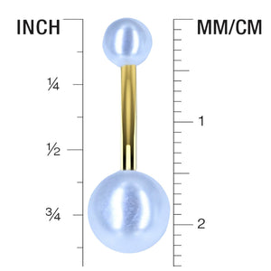 pearl belly ring piercing - gold and silver belly rings jewellery - IndoLibas