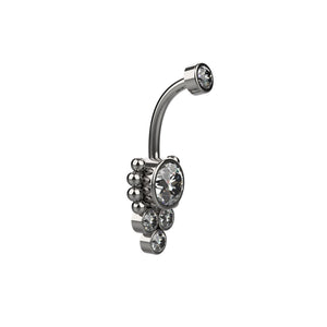 silver & gold belly rings – stylish navel jewellery for women india - IndoLibas