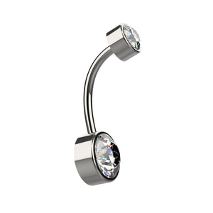 simple belly ring silver & gold - latest belly rings collection for indian women - IndoLibas