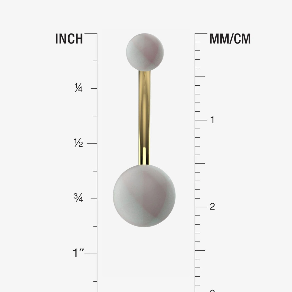 White Pearl Navel Ring – Navel Piercing Jewelry - IndoLibas