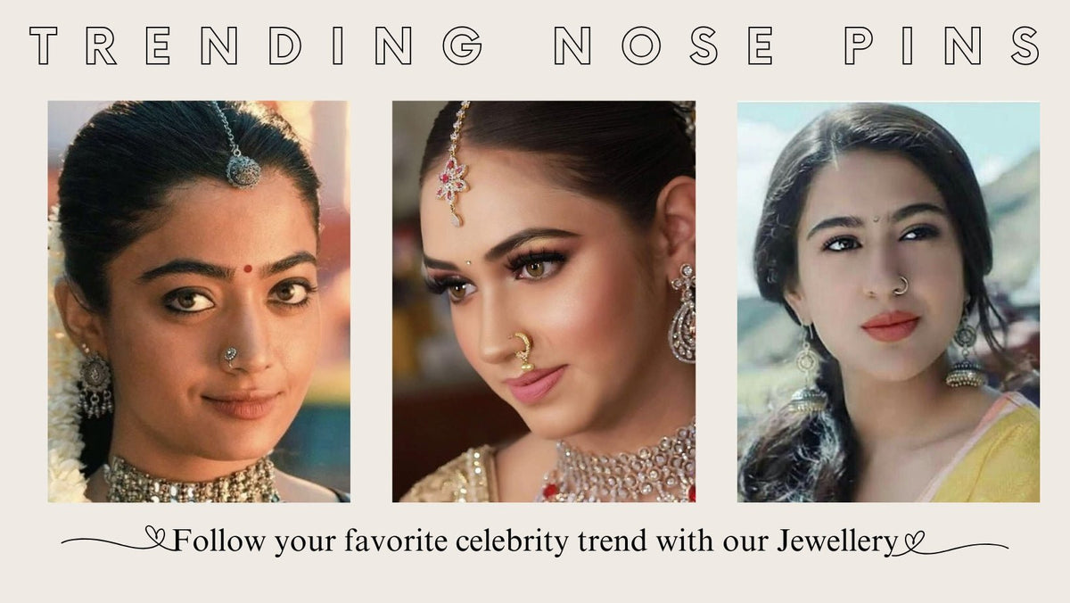 How a Nose Pin Can Elevate Your Outfit and Jewelry Game - IndoLibas