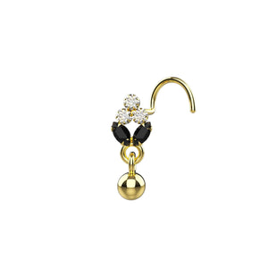 Bridal Nose Ring Gold