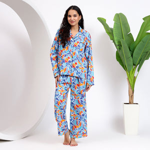 cotton pajama set for women