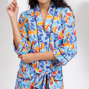 Long Night Robe for Ladies