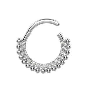 tribal septum ring india - traditional indian septum jewellery