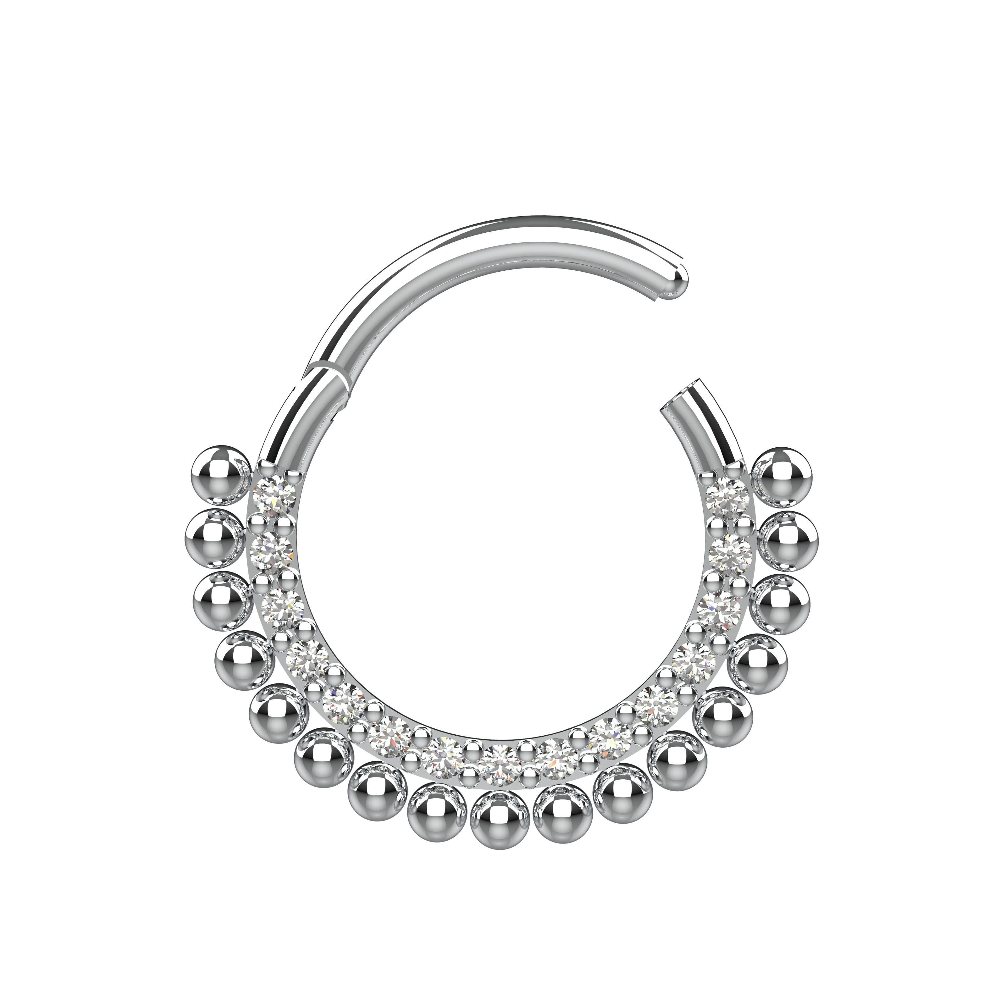 tribal septum ring india - traditional indian septum jewellery