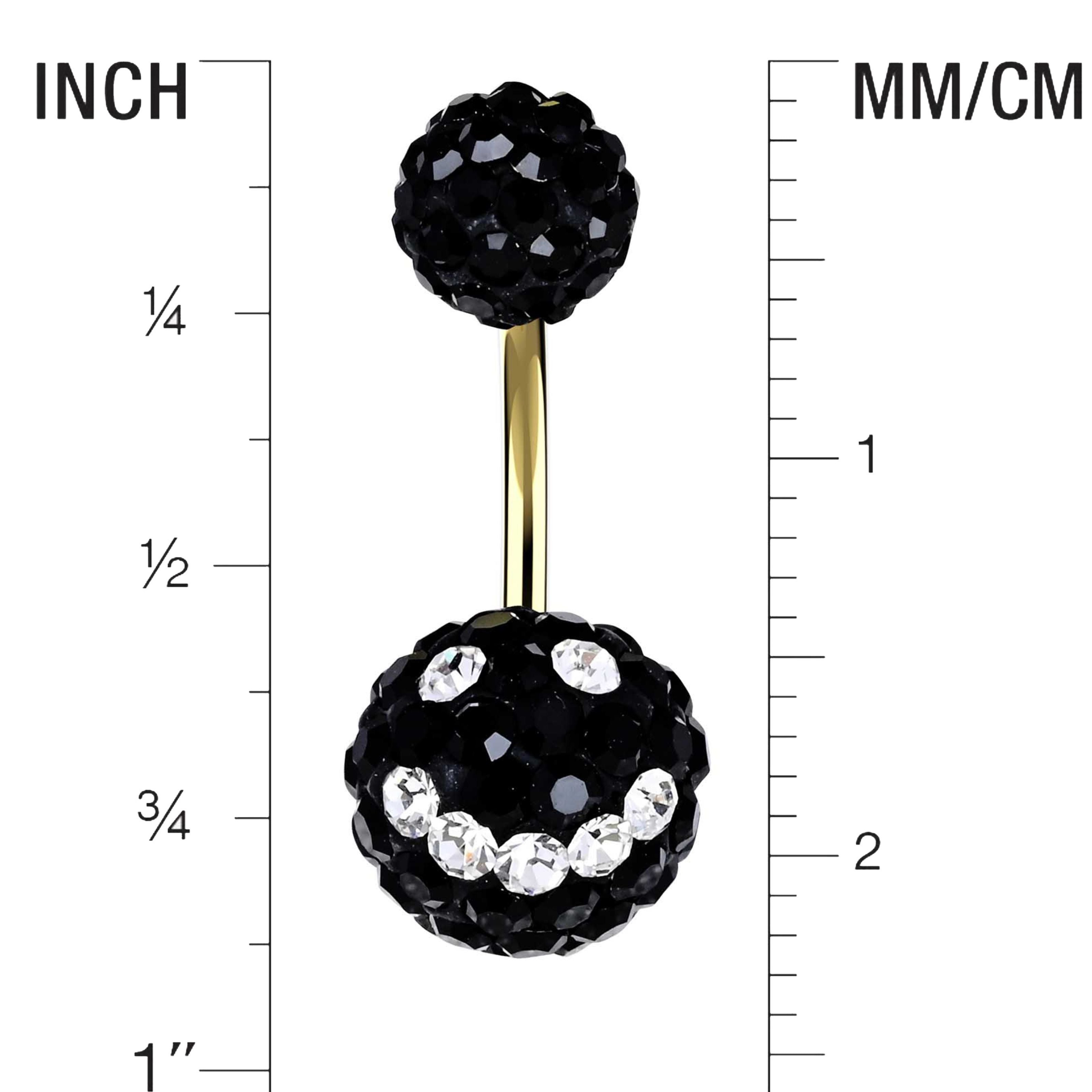 Belly Button Ring Piercing - Size Guide