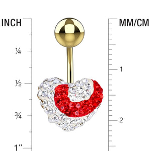 Belly Button Ring Piercing - Size Guide