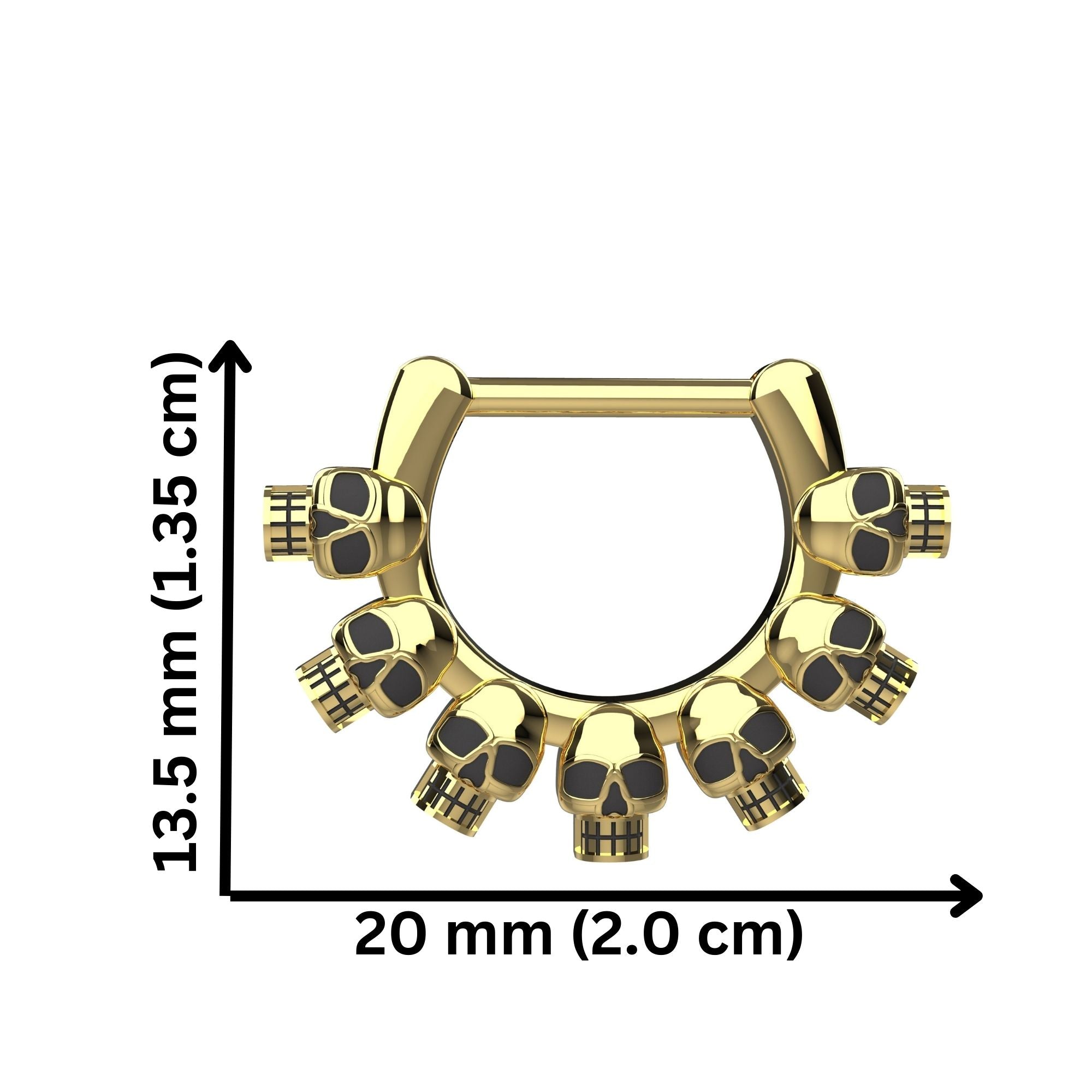 Septum Ring  - Size Guide