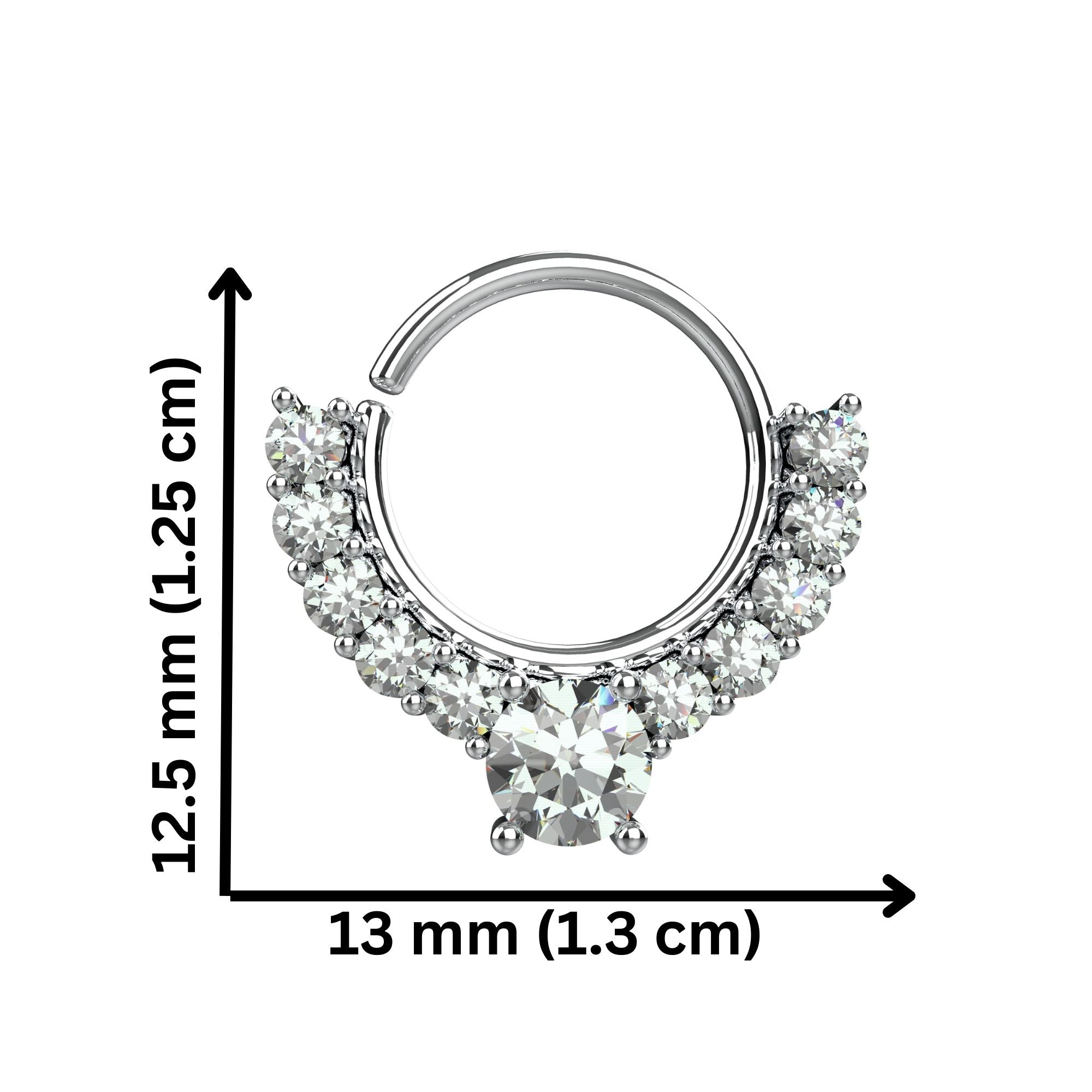 Septum Ring  - Size Guide