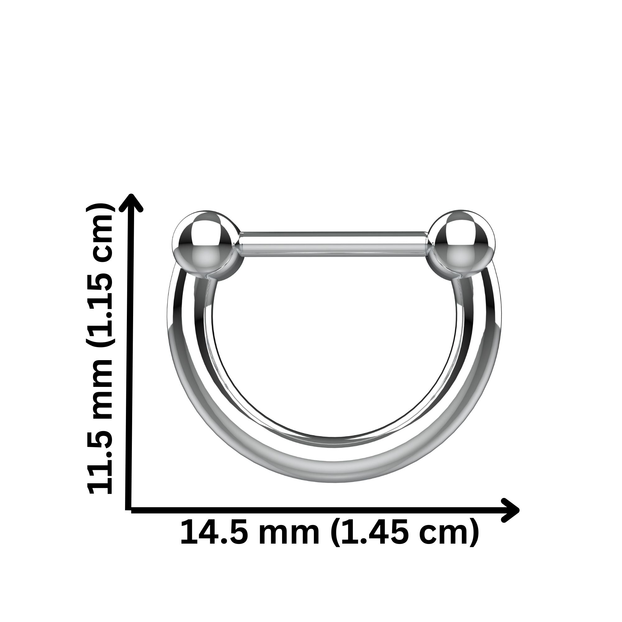 Septum Ring  - Size Guide