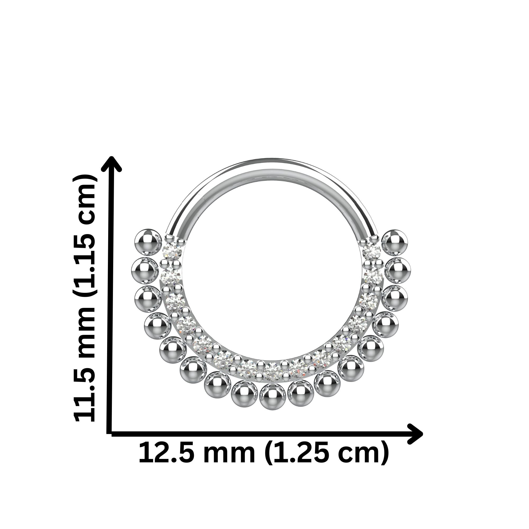 Septum Ring  - Size Guide