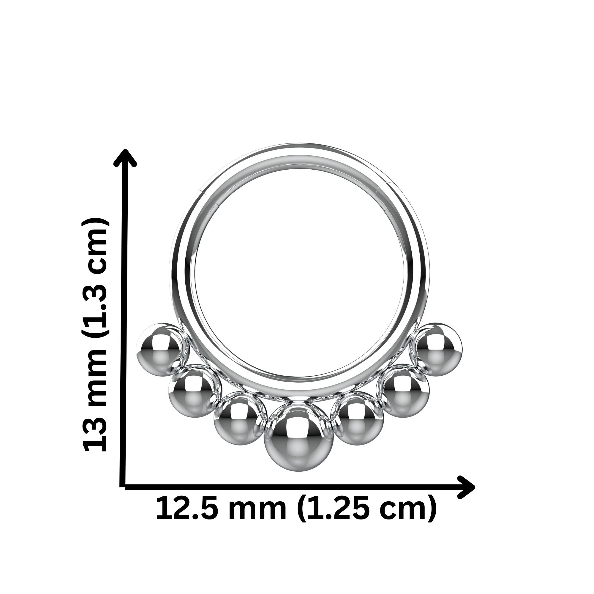 Septum Ring  - Size Guide