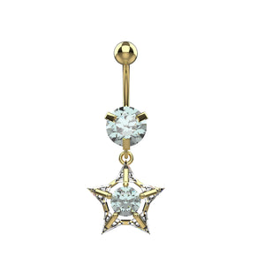 new belly ring design india - indian navel jewellery