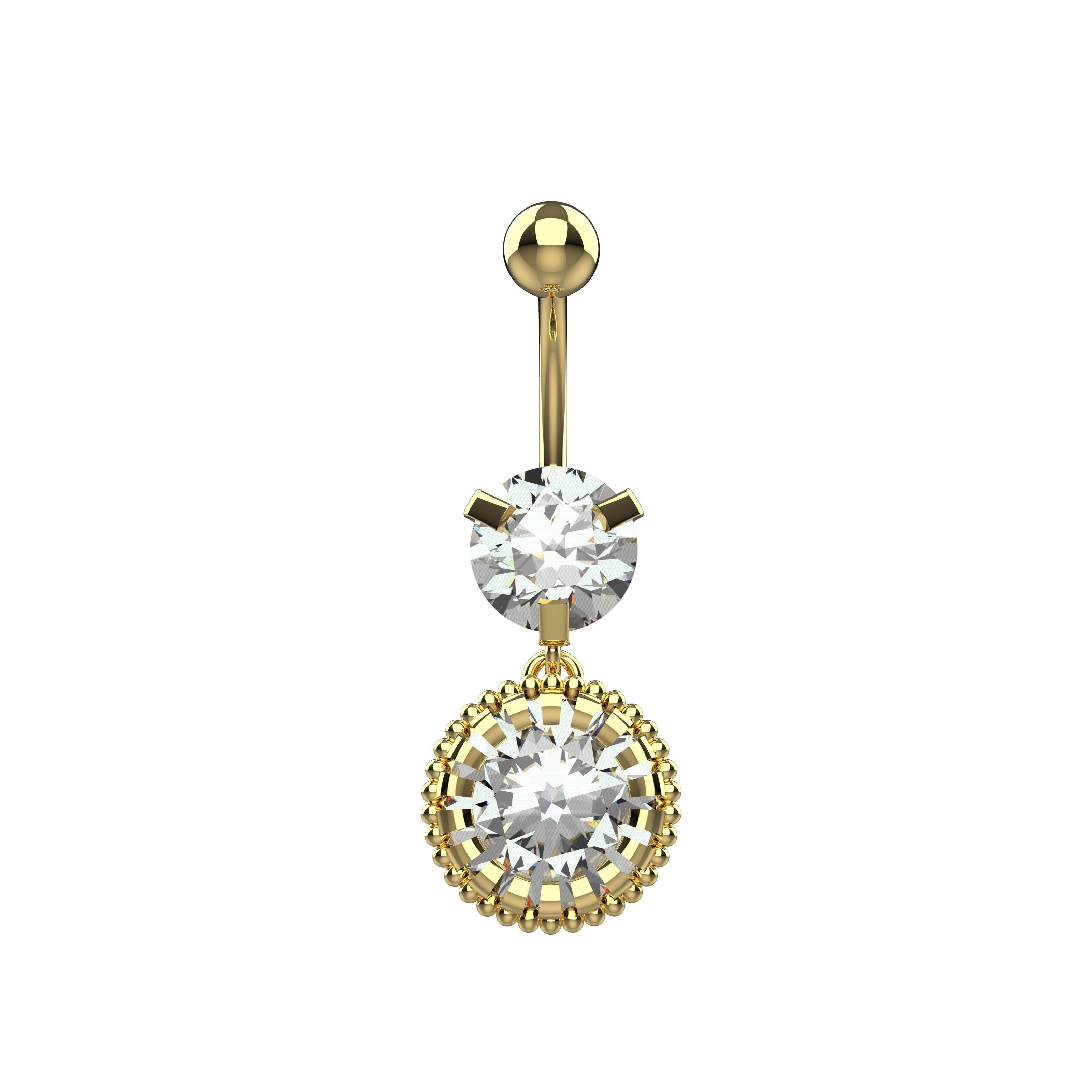 trendy belly ring design belly button piercing jewellery for women india