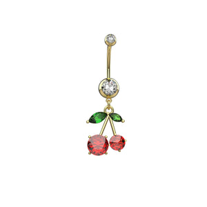 Unique gold navel rings