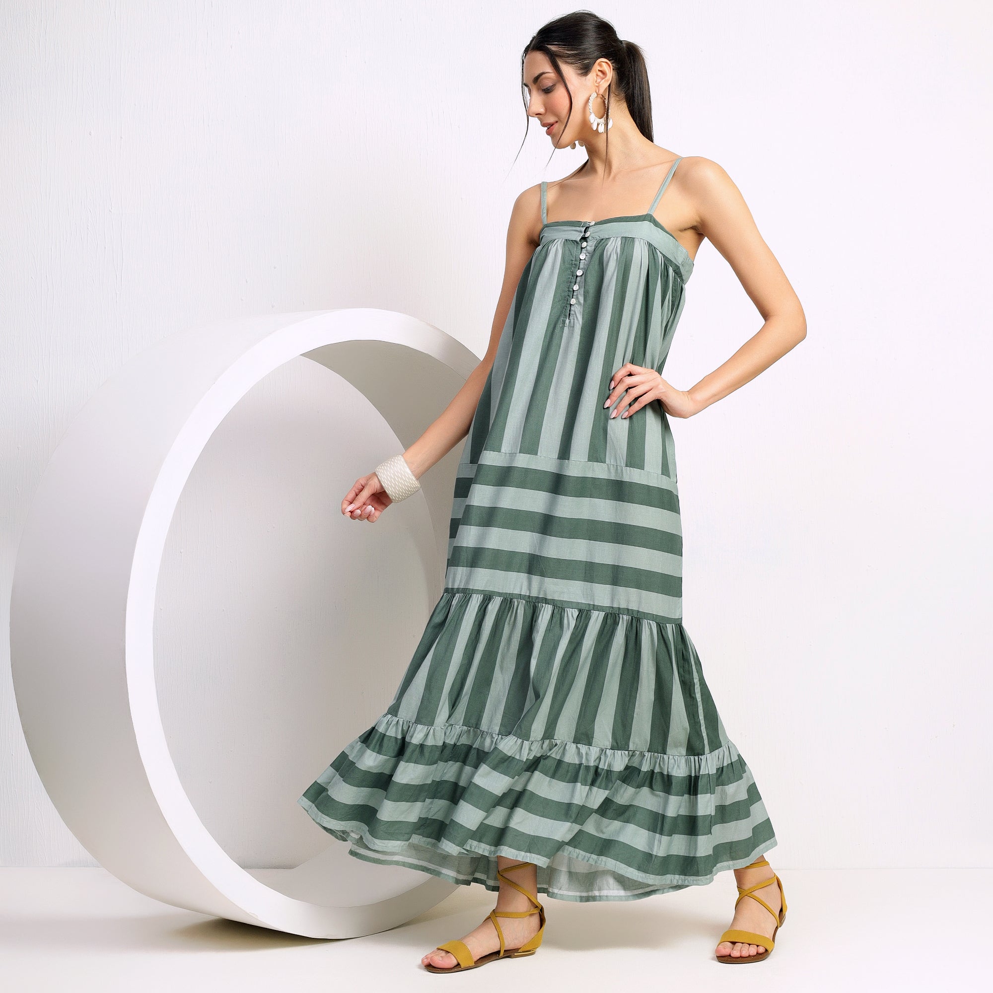 long cotton dress