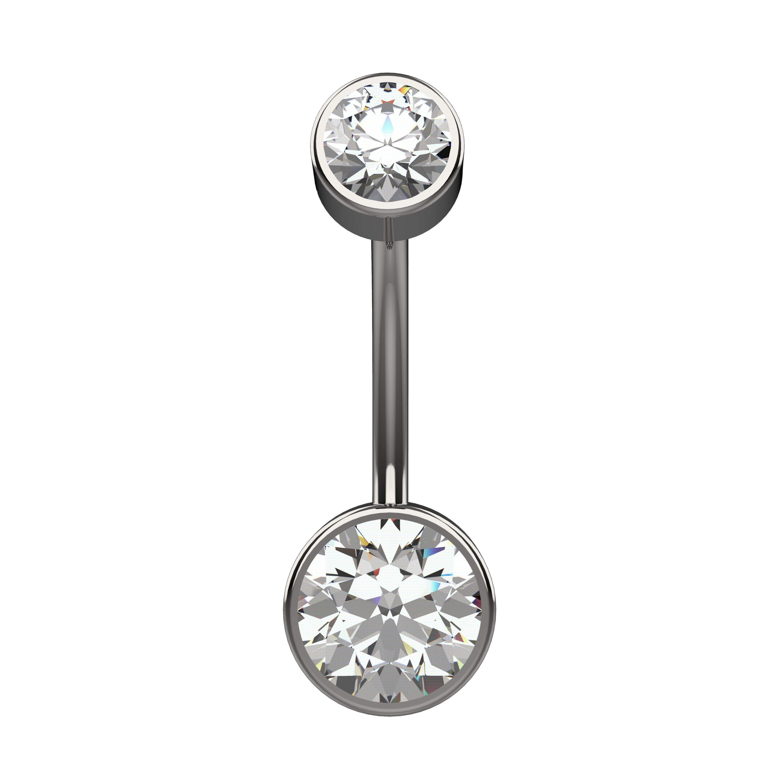 simple belly ring silver & gold - latest belly rings collection for indian women